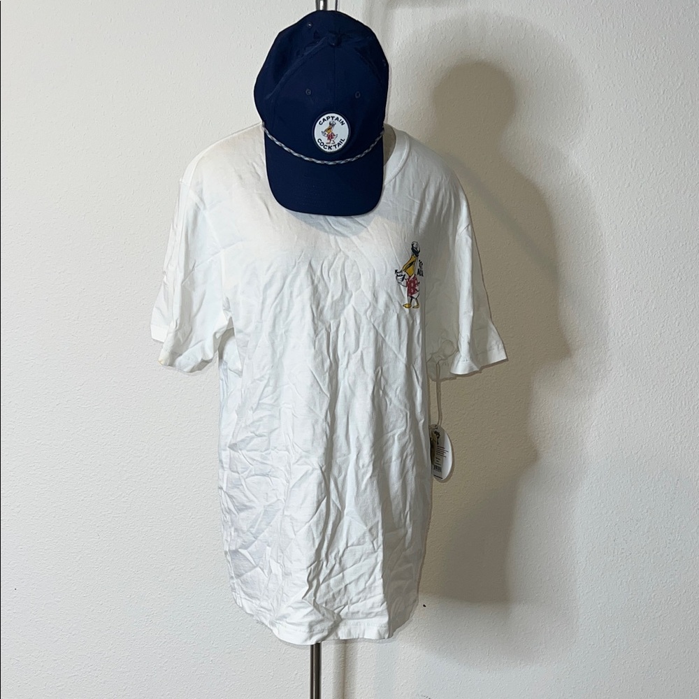 Toes on The Nose Captain Cocktail Tee and Snap Back Hat